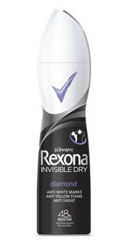 Dezodorants Rexona Invisible Black White siev. 150Ml (8712561319409)