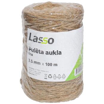 Lasso Aukla pulēta 2.5mm 100m lina (4750959140529)