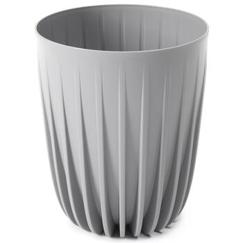 LAMELA Puķu pods Mira 190x226mm 2.4L, pelēks (5900119279067)