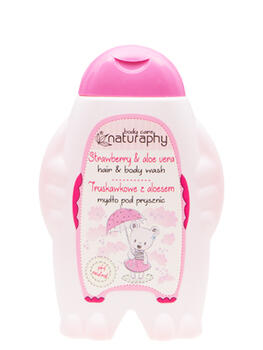 Naturaphy Šampūns bērnu 300ml zemeņu (5908311418550)