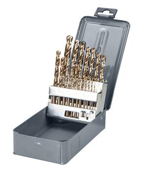 PROLINE Urbju komplekts metalam HSS-Co 1-10mm 19gb Proline (5903755782199)