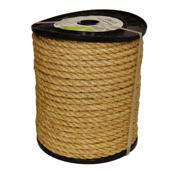 Lasso Aukla 12mmx80m sizala brūna 1m (80) (4750959128855)