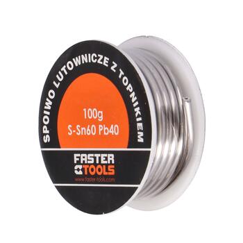 Faster Tools Lodalva S-Sn60Pb40 d.2.5mm 100g (5907078928371)