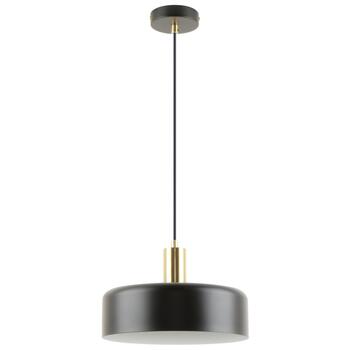 BESK Griestu lampa, E27, Max 40W, 220-240V, Melna (4750959149553)