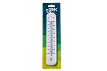 BESK Termometrs fasādei, plastmasas 21cm (4750959073056)