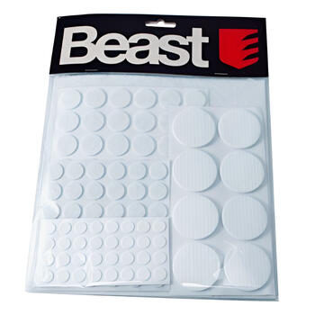 Beast Paliktnis mēbelēm filca kompl. balts 125gb. (5907698027683)