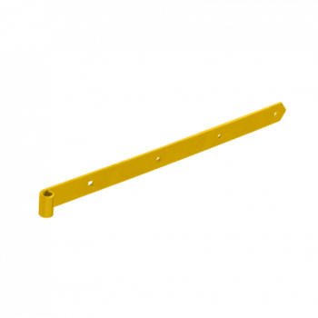 DMX Eņģe uzliekama ZP 400x3.0x10 mm tērauda melna (5907708131133)