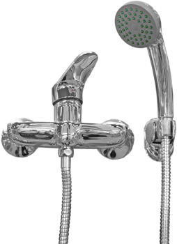 Baltic Aqua Jaucējkrāns dušai ar duš. kompl. M-7/35K Malaga (4750959058398)
