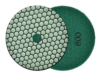 GEKO Dimanta disks sausai pulēšanai 125mm 800 keramikai (5901477165016)