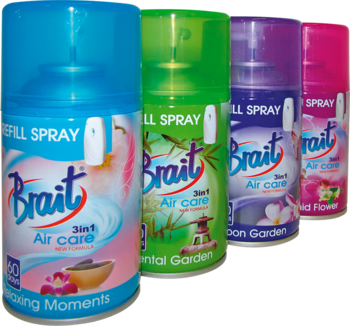 Brait Gaisa atsvaidzinātājs dozatoram 250ml Brait Moon Garden (5908241706871)