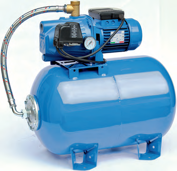 SISTEMA Sūknis ar spiedkatlu Sistema AJG 100/60 HL, 750W (8006414125188)