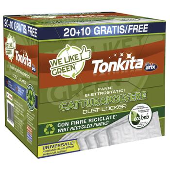 Tonkita we like green Grīdas mazgāšanas slotas rezerves 30gb (8) (8008990003232)