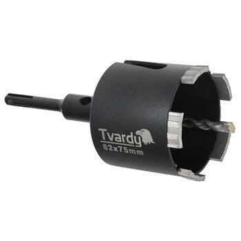 Tvardy Kroņurbis dimanta d-82mm ar sds+ adapteri M16 betonam (5901477198656)