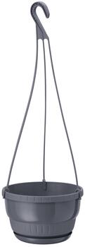 FORM PLASTIC Puķu pods karināms 25cm Europa melns (5907474304236)