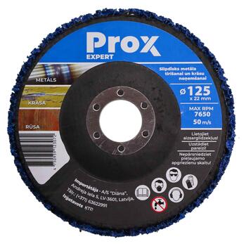 Prox Slīpdisks Prox Expert 125x22mm tirišanai un krāsu nonemš. (4750959123072)