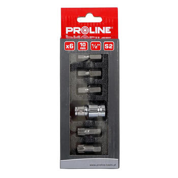 PROLINE Uzgaļu kompl. 10mm 6gb M5-M12 SPLINE (5903755119735)