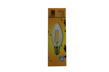 D Line LED spuldze 4W E14 320lm 2700k D Line (4750959092941)