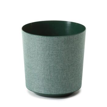 LAMELA Puķu pods Gama textil 285x316mm, 16L zaļš (5900119020133)