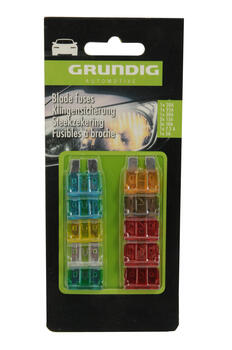 Grundig Automotive Auto drošinātāji 10gab Grundig (8711252327334)