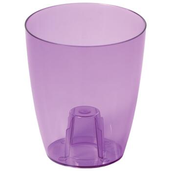 Prosperplast Puķu pods orhidejām Coubi 13x16cm, 1.5L, caurspīd.lillā (5905197634777)