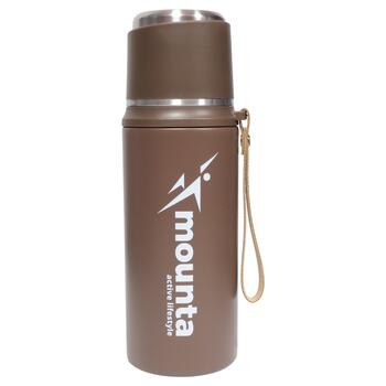 MOUNTA Termoss 800ml brūns max. 15 stundas (4750959130094)