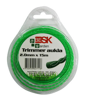 BESK Trimmera aukla 2.0mm*15m twist (4750959047118)