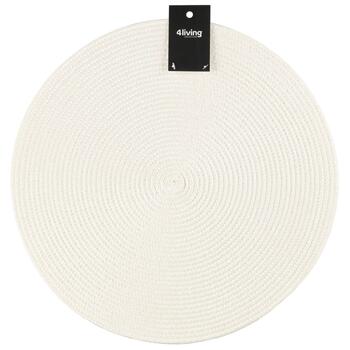 4Living Paliktnis galda Miida 38cm balts, 2gb (6410416545325)