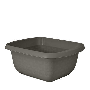 Branq Bļoda kvadrāta Cotton 16L, tumši pelēka (5901098141628)