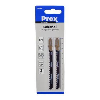 Figūrzāģa asmeņi Prox Expert koksnei T244D 2gab. CrV (4750959143575)
