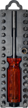 Beast Skrūvgriezis ar uzgaļiem 1/4 28gb Beast (5907698025764)