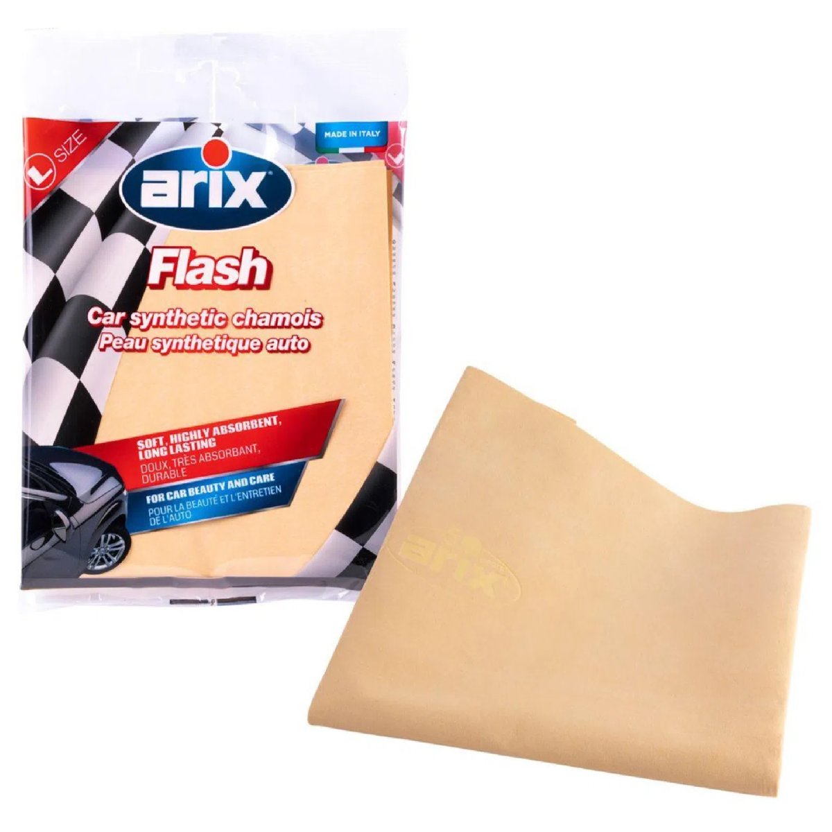 Arix Drāniņa ādas 40x45cm Flash (20) (8008990001047)