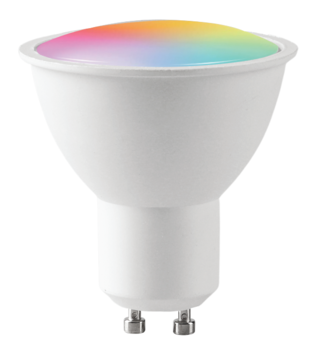 BESK LED spuldze 6W GU10 3000k Wi-Fi RGB Tuya BESK (4750959119907)