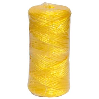 Lasso Aukla polipropilēna ''iesaiņošanai'',dzeltena 100m (4750959128664)