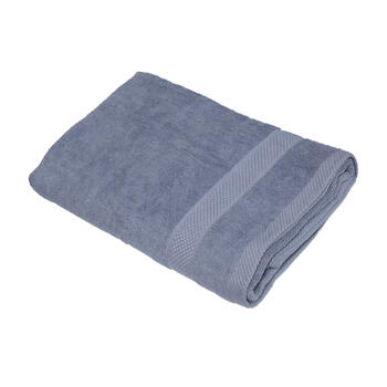 BESK Dvielis 70x140cm pelēks, 100% kokvilna (4750959118108)