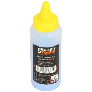 Faster Tools Pulveris atzīmēšanai 115ml zils (5907078911472)