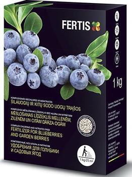 FERTIS Mēslojums mellenēm un dārza ogām 1kg (4779039690563)