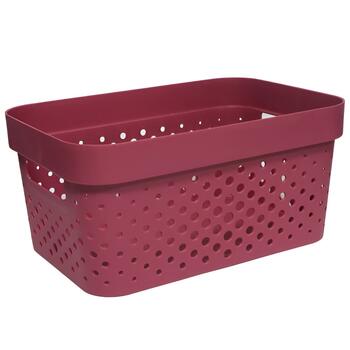 ArtFlow Grozs Deny 25x17x12cm, sarkans (4750959133682)