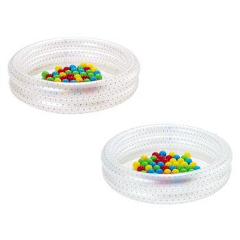 Bestway Piepūšams baseins ar bumbiņām, 50gb (6942138961966)