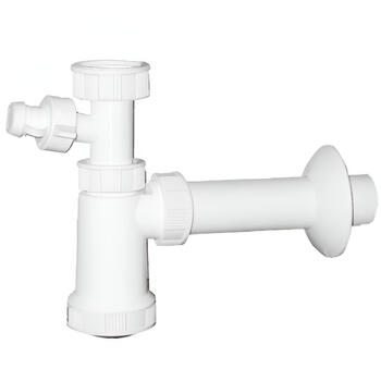 PLASTBRNO Sifons izlietnei EM15340 1 1/4x40mm, ar v/m pieslēgumu (8595156220430)