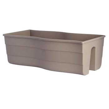 FORM PLASTIC Balkona kaste Wave, 60cm g.brūna (5907474343396)