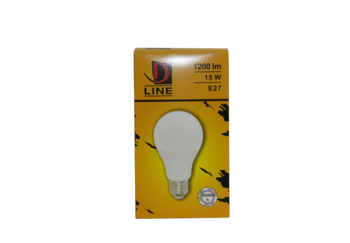 D Line LED spuldze A60 15W E27 1540lm 3000k D Line (4750959092859)
