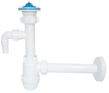 Ani Plast Sifons Ani izl. 1 1/4х32mm ar veļas maš. pies., caurule 32mm (4772101002707)