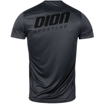 T-SHIRT M size black on dark lead