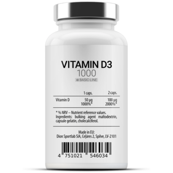 VITAMIN D3 1000 Sport D3 1000 360 капсул
