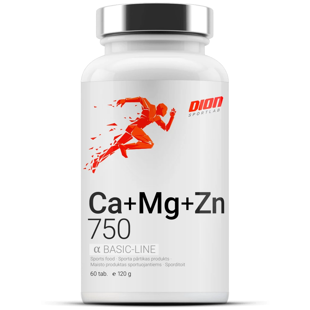 Ca-Mg-Zn 750 120 tabletes