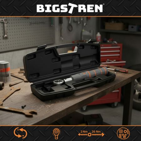 Ключ динамометрический 1/4 2-26NM (код товара P27087)