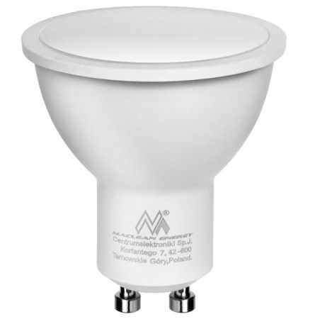 Maclean Cветодиодная лампочка LED GU10 5W теплый белый 3000K 400lm MCE435 WW (69622)