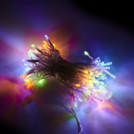 Ziemassvētku virtene 10m 100LED ar pulti (5234)