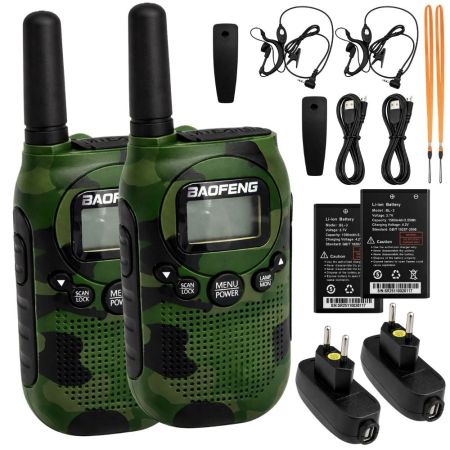 Rācijas komplekts Walkie Talkies 2 Pack zaļas (P14680_Z)