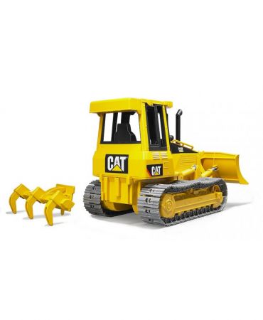 BRUDER Игрушечный бульдозер с гусеницами CAT (4001702024437)
